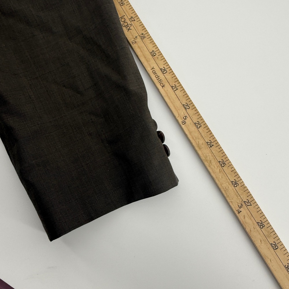 Lauren Ralph Lauren‎ Men Wool Suit Jacket Blazer Gray 48R Business Casual - Picture 7 of 9